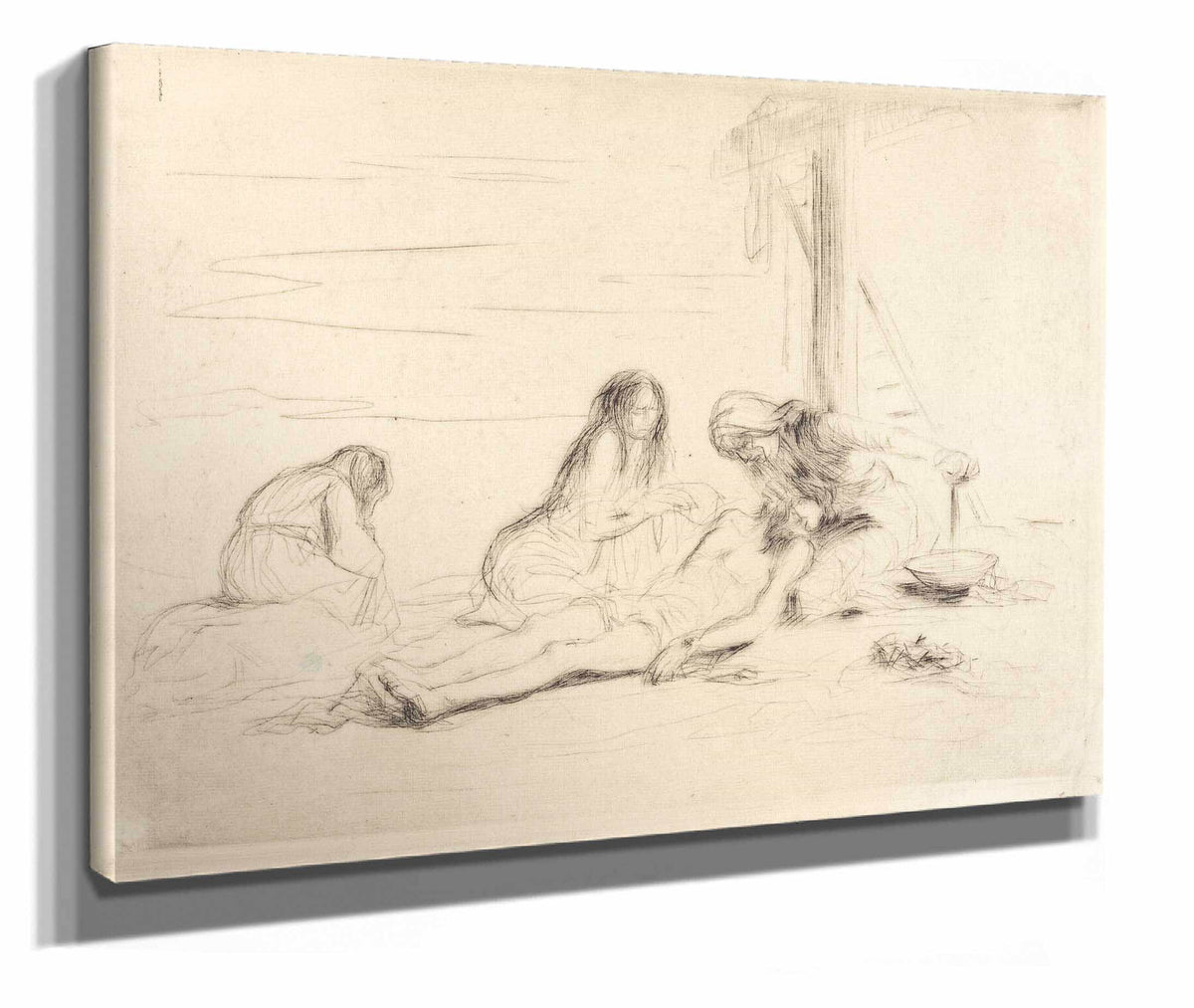 Pieta First Plate by Jean Louis Forain