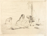 Pieta First Plate by Jean Louis Forain