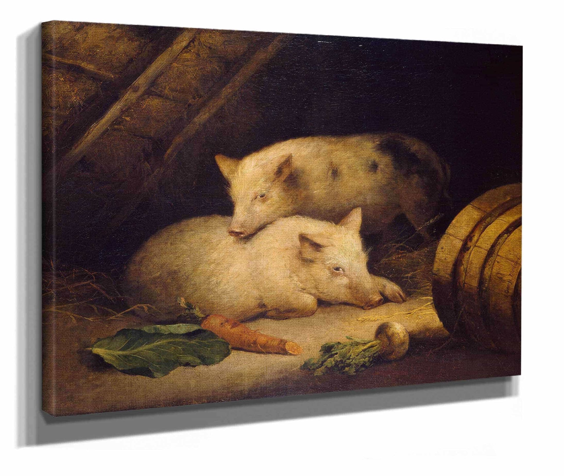 Pigs by George Morland