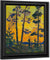 Pine Trees At Sunset By Tom Thomson