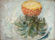 Pineapple On A Plate by Tadeusz Makowski