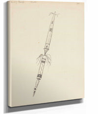 Pipe Illustration From The Song Of Hiawatha by Frederic Remington