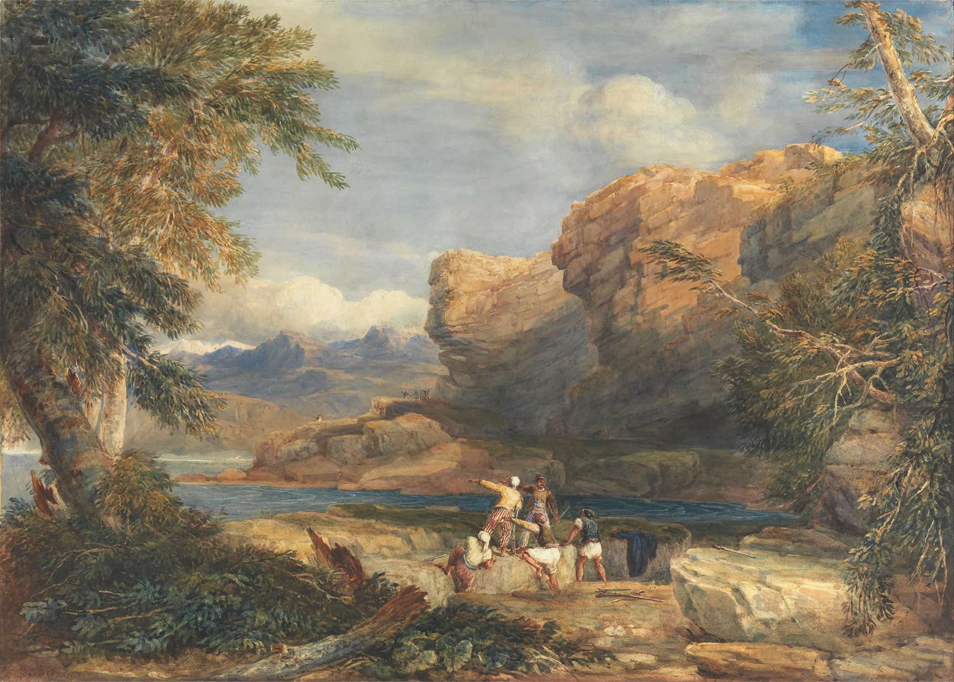 Pirates Isle by David Cox
