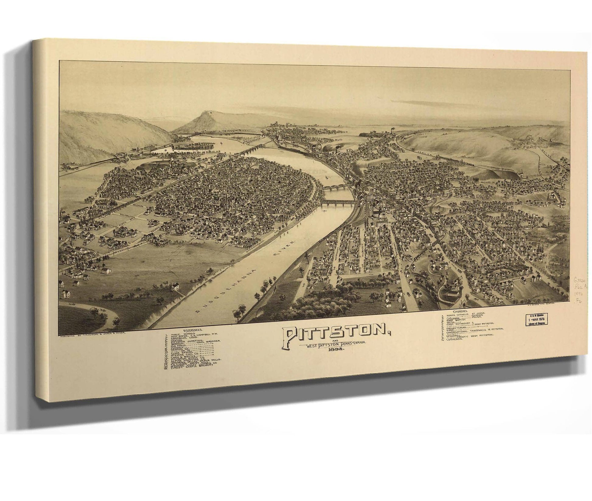 Pittston And West Pittston Pennsylvania  State Of Pennsylvania