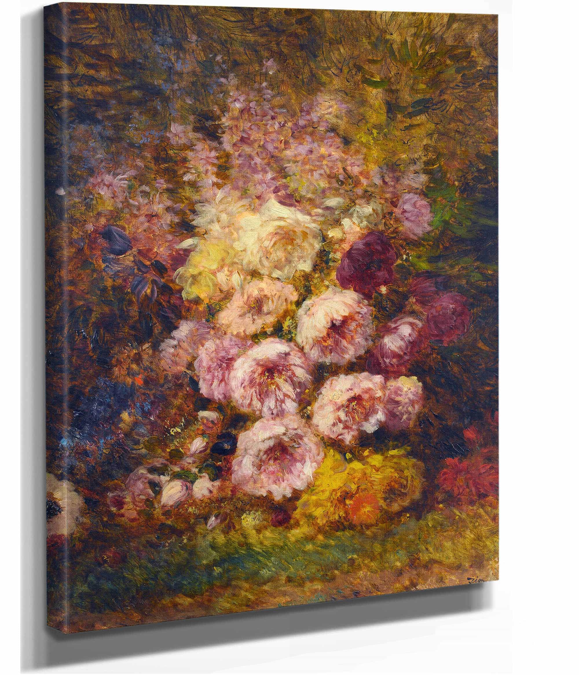 Pivoines by Felix Ziem