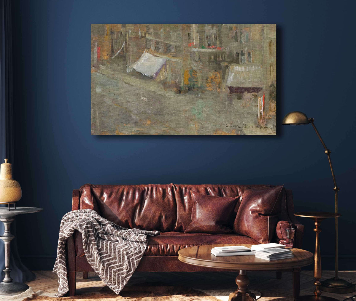 Place De Thernes In Paris by Olga Boznanska