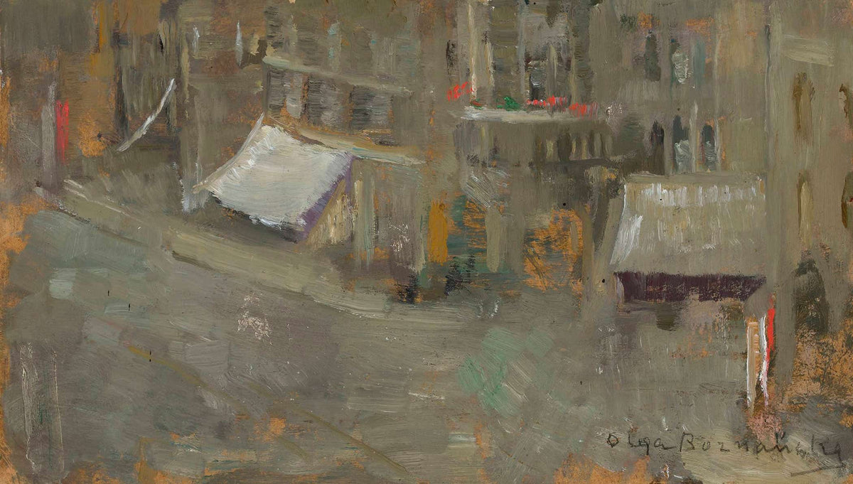 Place De Thernes In Paris by Olga Boznanska