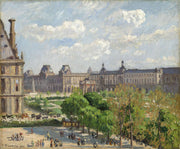 Place Du Carrouselparis by Camille Pissarro