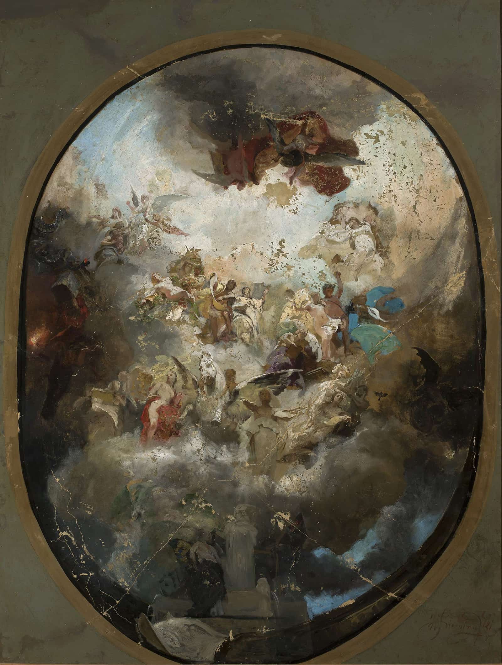 Plafond Project by Henryk Siemiradzki