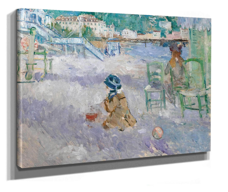 Plage De Nice by Berthe Morisot