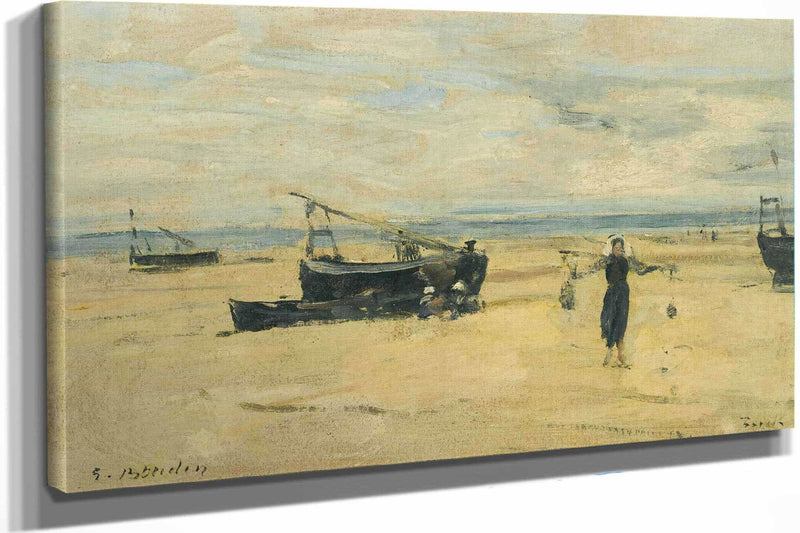 Plages Echouees by Eugene Boudin