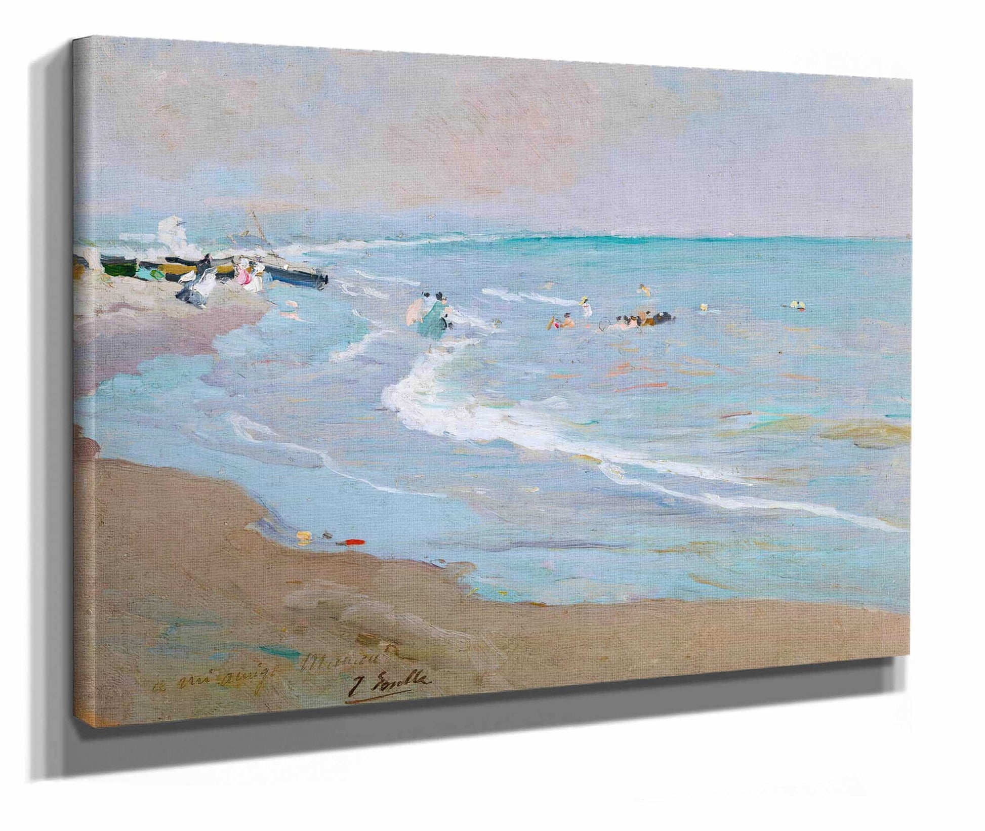 Playa De Valencia by Joaquin Sorolla
