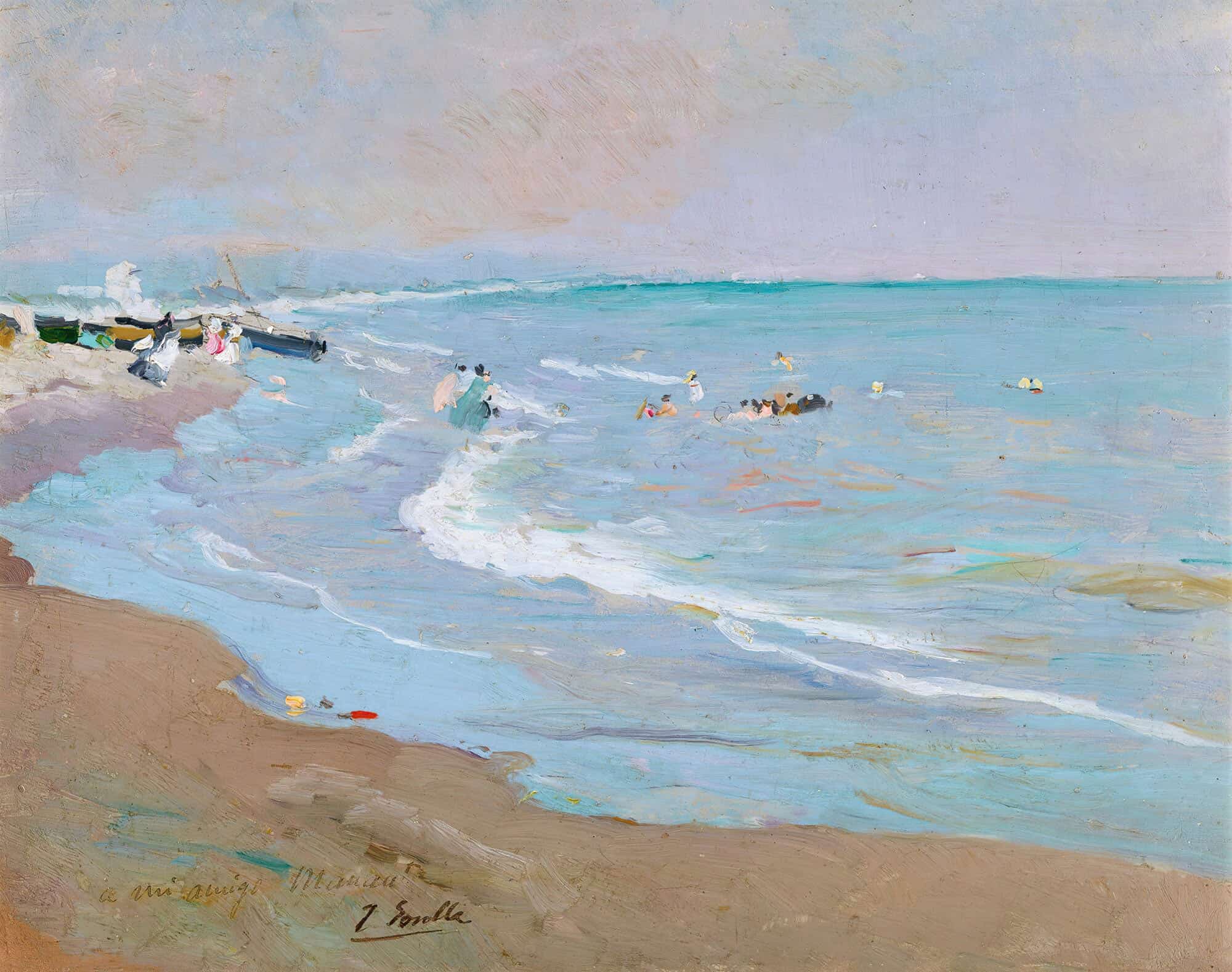 Playa De Valencia by Joaquin Sorolla