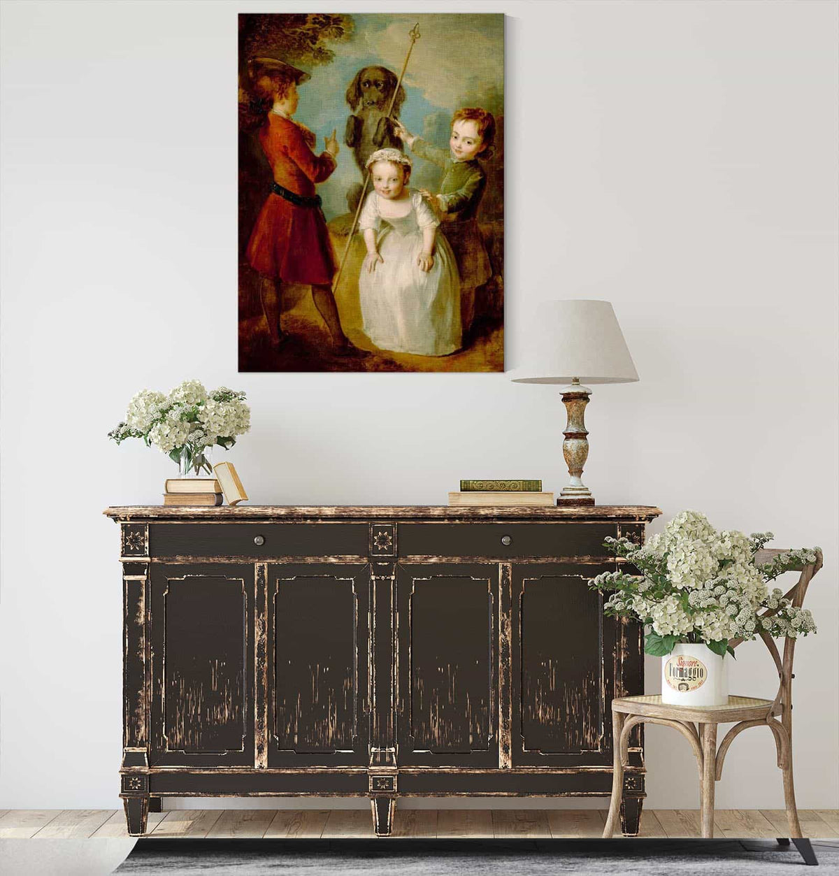 Playing Soldier by Philippe Mercier