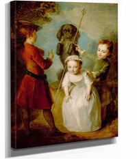 Playing Soldier by Philippe Mercier