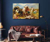 Pluto Carrying Off Proserpine by William Etty