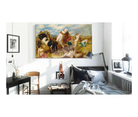 Pluto Carrying Off Proserpine by William Etty