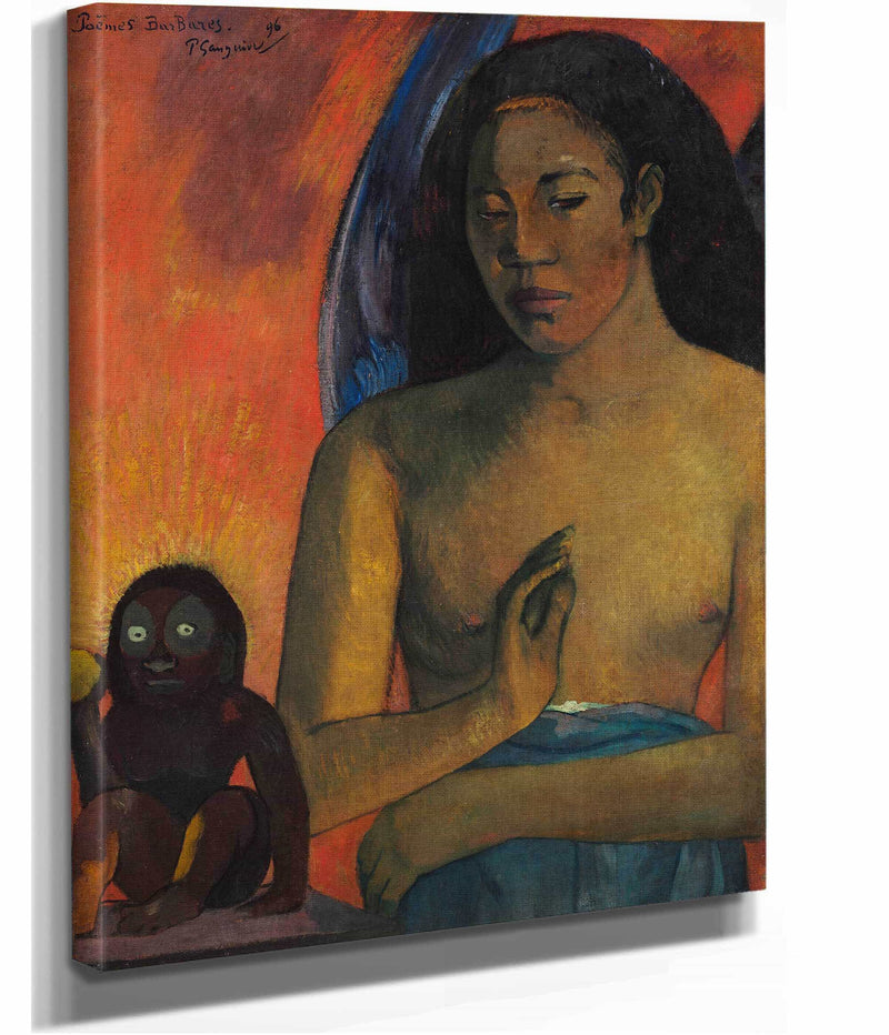 Poemes Barbares by Paul Gauguin