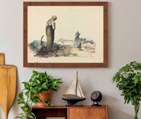 Poilu And Prisoner by Jean Louis Forain