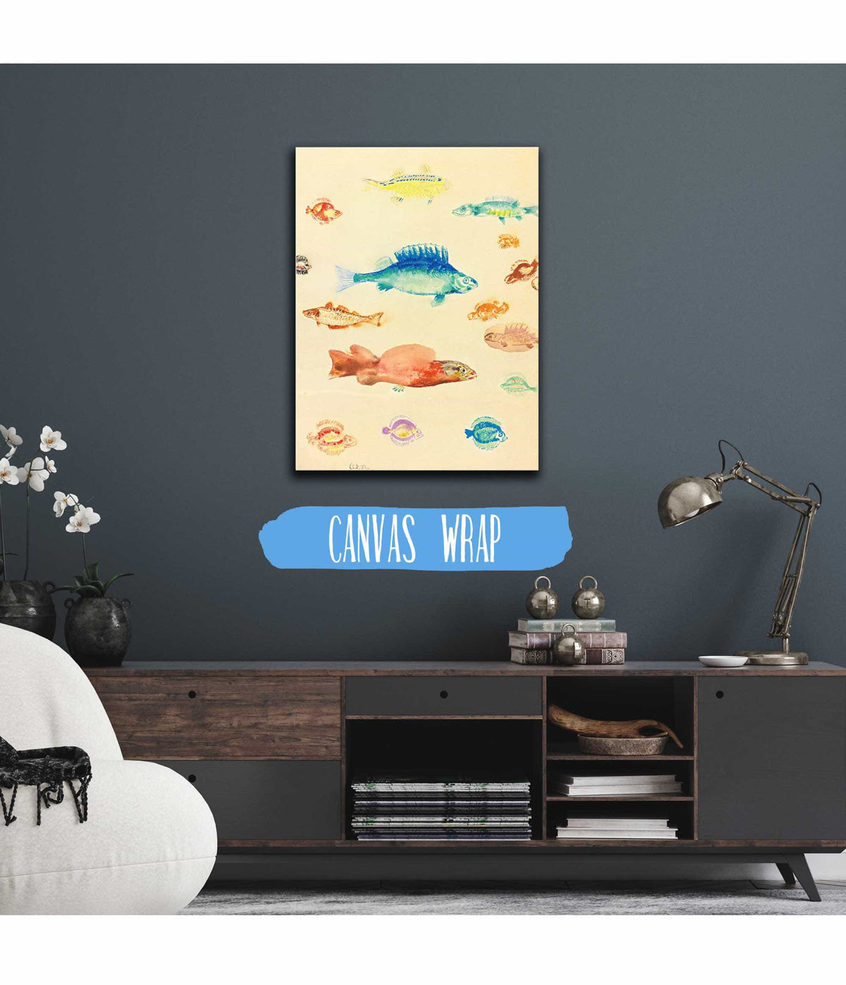 Poissons by Odilon Redon