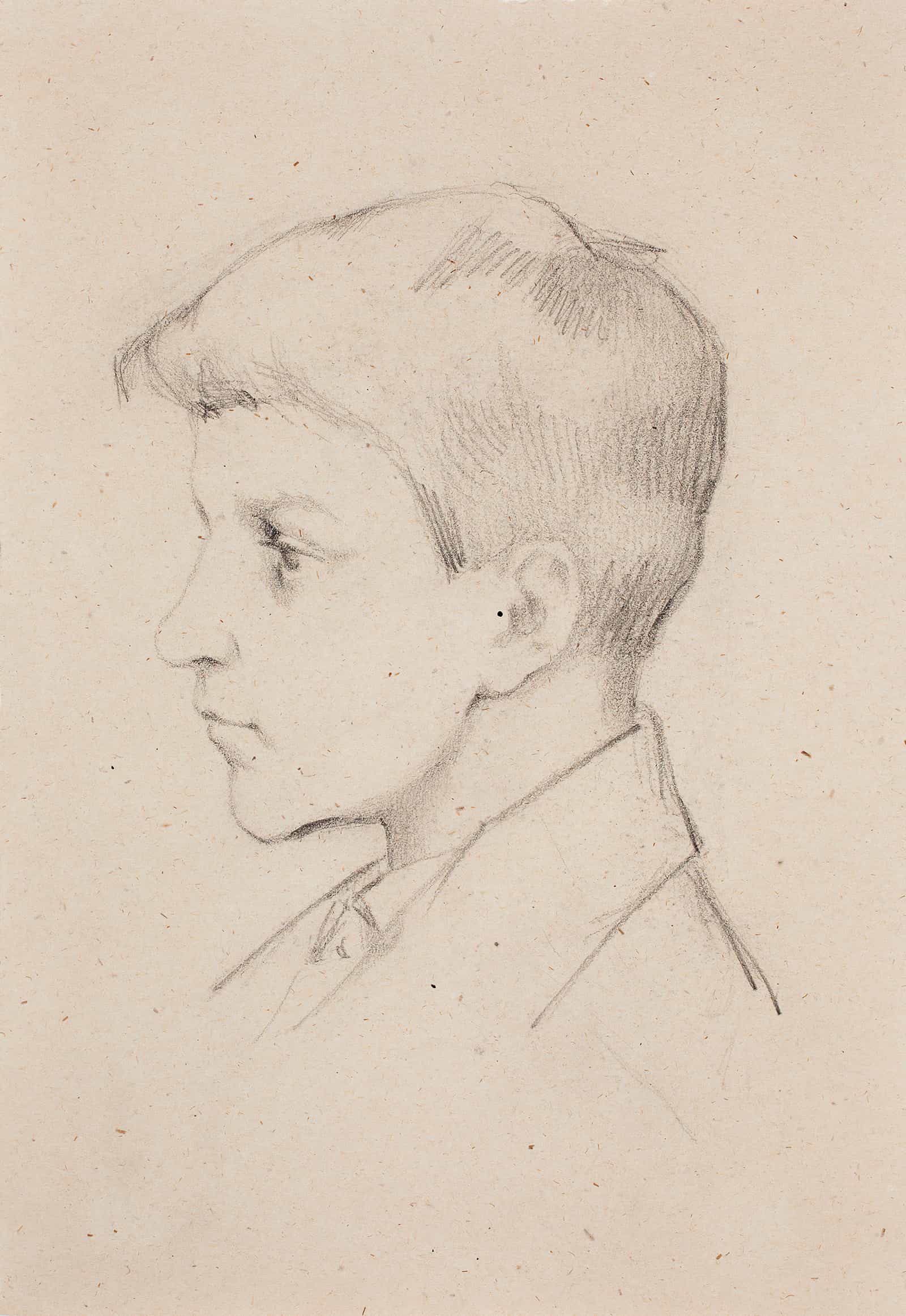 Pojan Profiili  by Helene Schjerfbeck