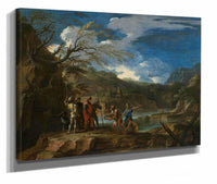 Polycrates And The Fisherman by Salvator Rosa