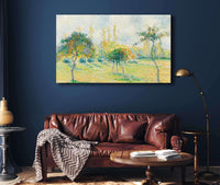 Pommiers Effet Dautomne by Camille Pissarro