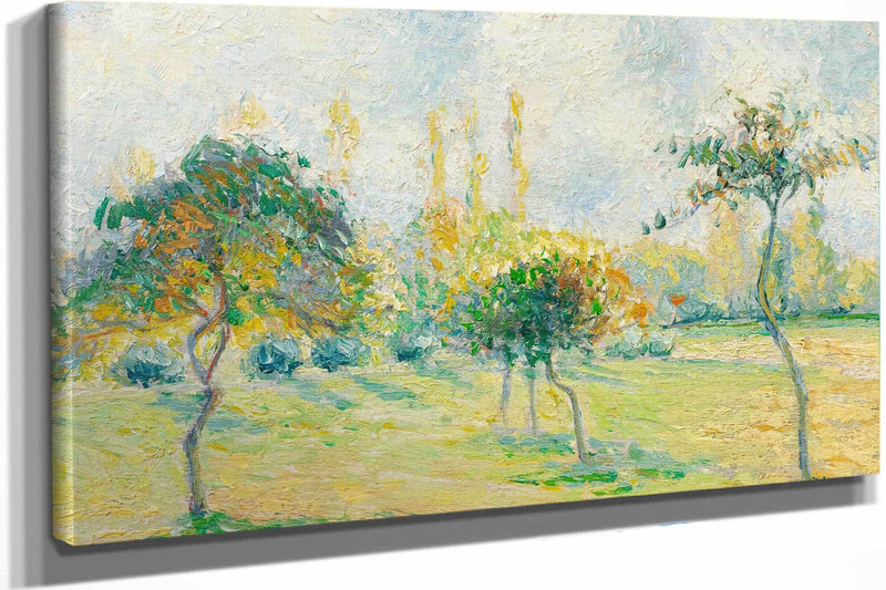 Pommiers Effet Dautomne by Camille Pissarro