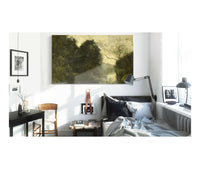 Pond In The Woods  by Jean Baptiste Camille Corot