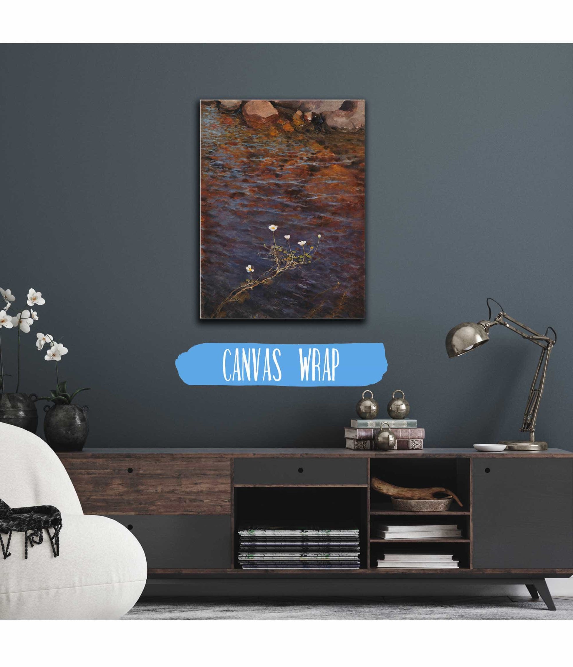 Pond Water Crowfoot by Eero Jarnefelt