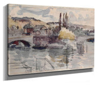 Pont Corneille A Rouen by Camille Pissarro