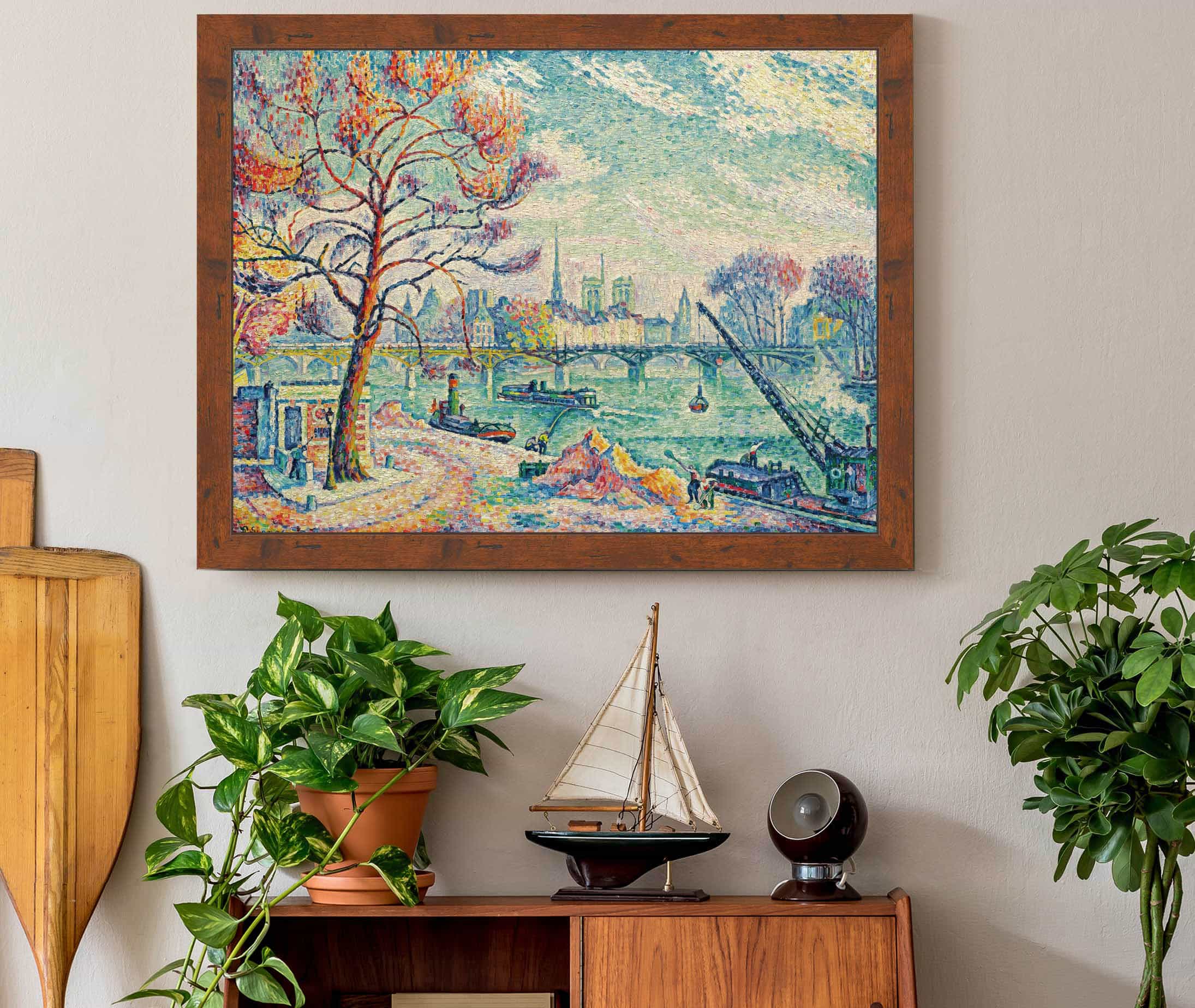 Pont Des Arts Paris by Paul Signac