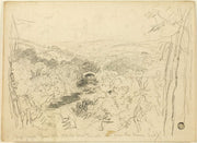Pont Pwl Gwyn River Usk by David Cox