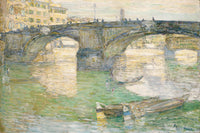 Ponte Santa Trinita by Childe Hassam