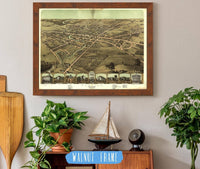 Pontiac Oakland Co Michigan 1867 State of Michigan