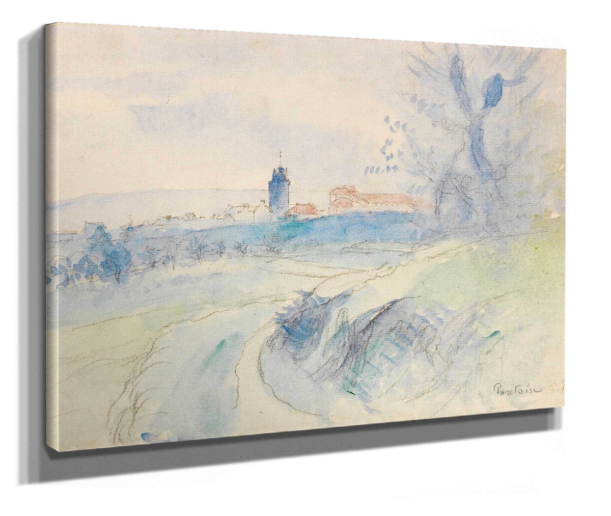 Pontoise by Camille Pissarro