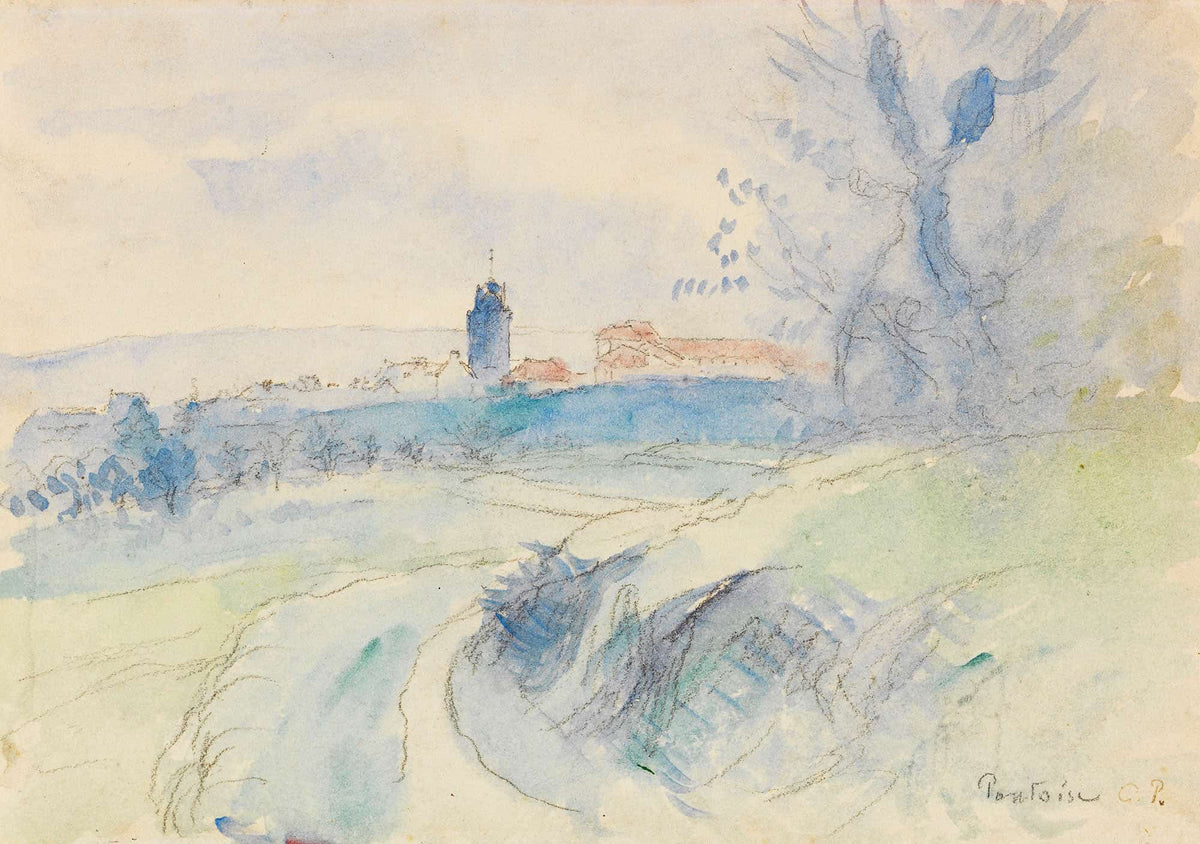 Pontoise by Camille Pissarro