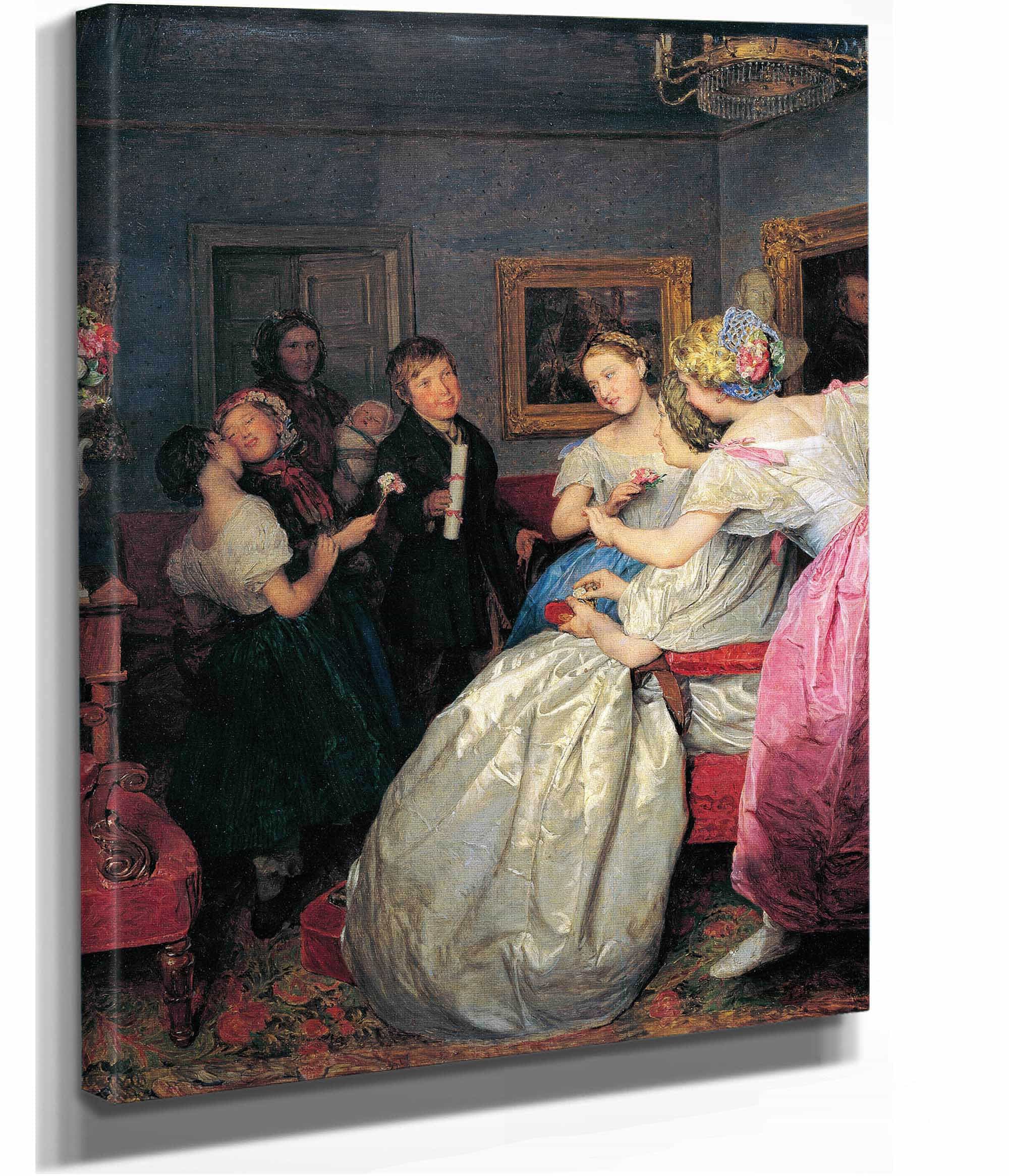 Poor Congratulations by Ferdinand Georg Waldmuller