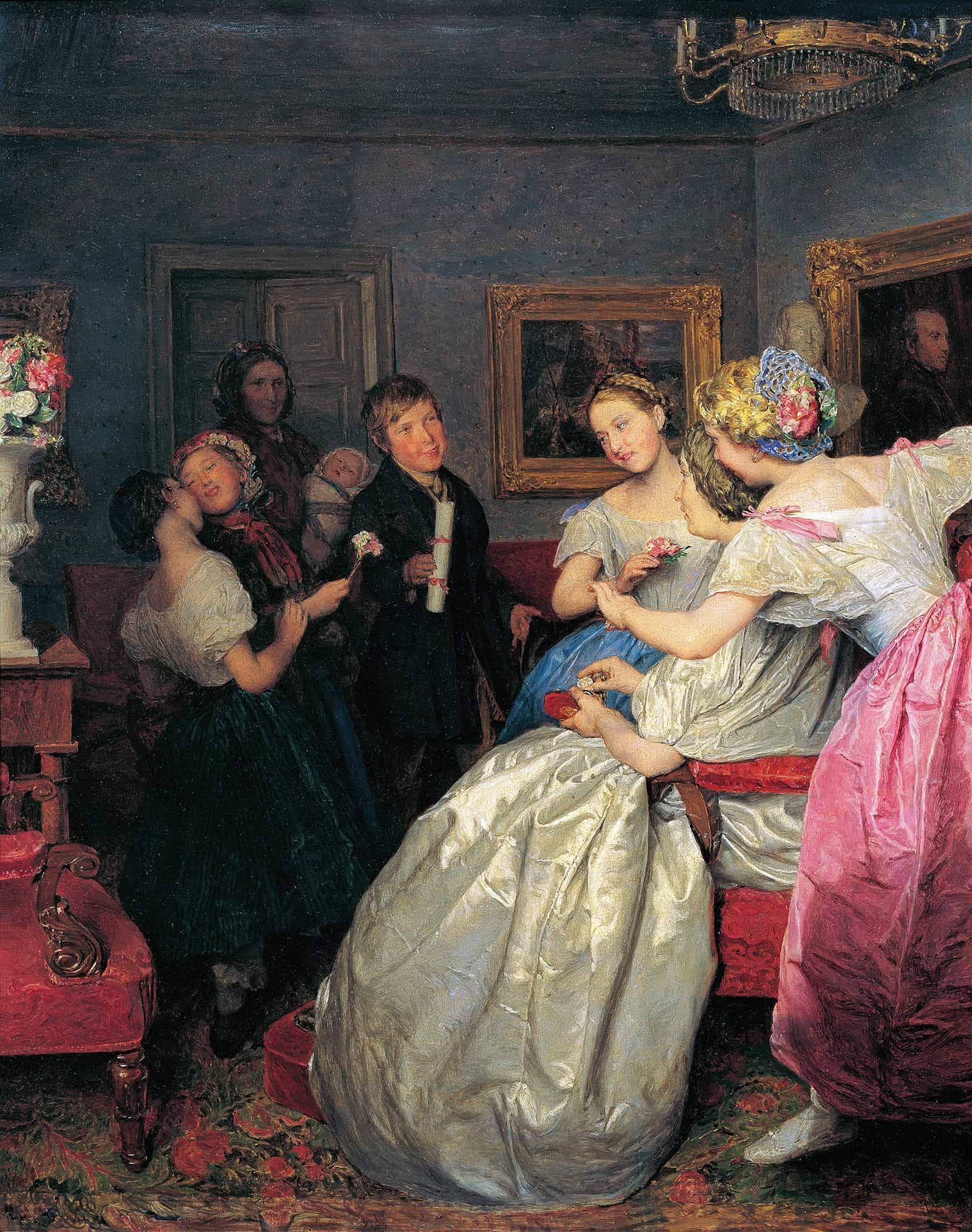 Poor Congratulations by Ferdinand Georg Waldmuller