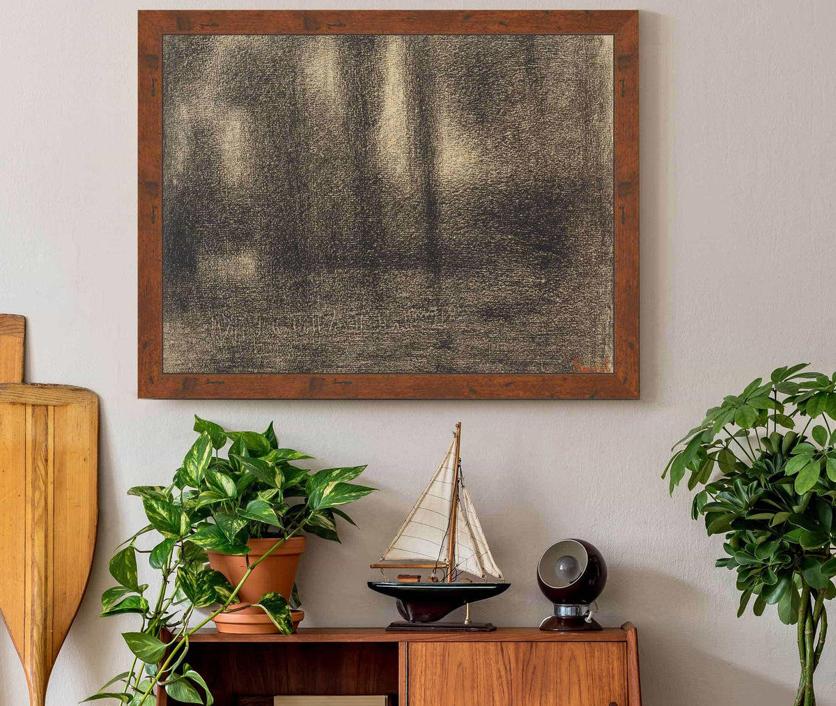 Poplars  by Georges Seurat