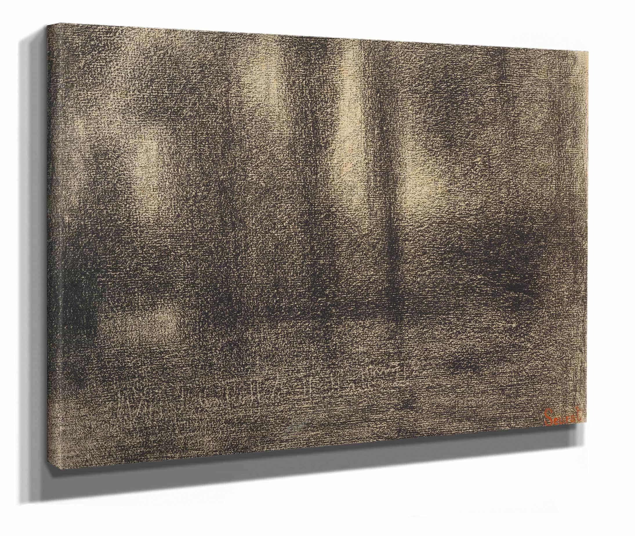 Poplars  by Georges Seurat