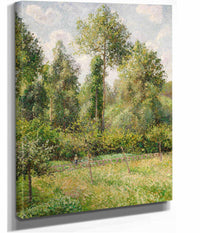 Poplars Eragny by Camille Pissarro