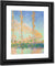 Poplars By Monet Claude