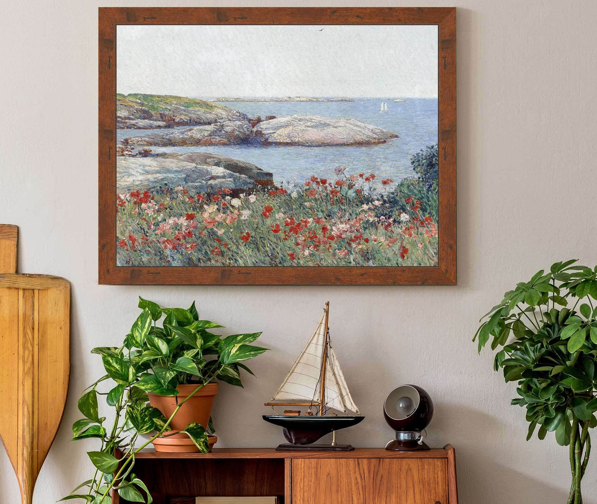 Poppiesisles Of Shoals by Childe Hassam