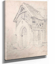 Porch And Belfry Of Thurgarton Church Norfolk by John Sell Cotman