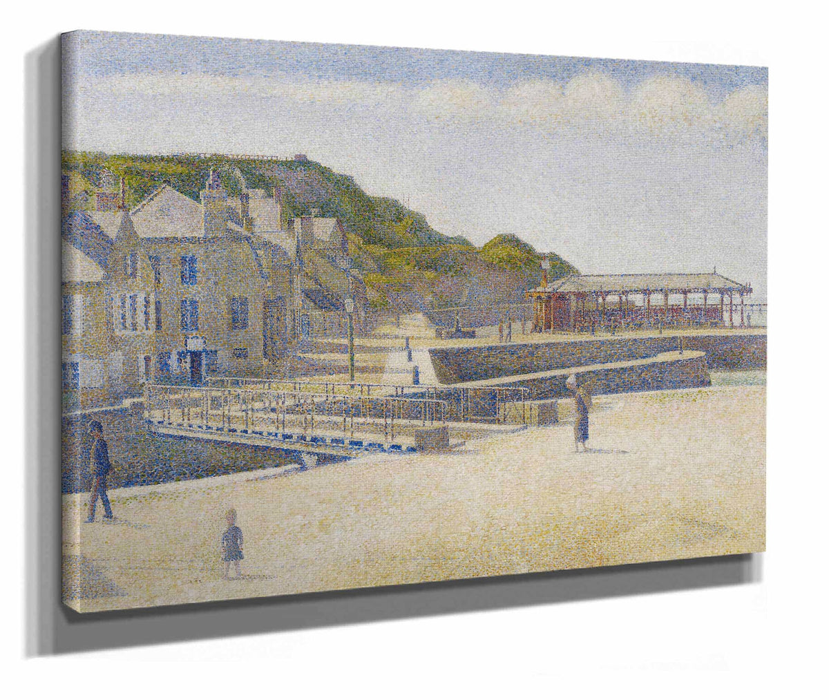 Port En Bessin by Georges Seurat