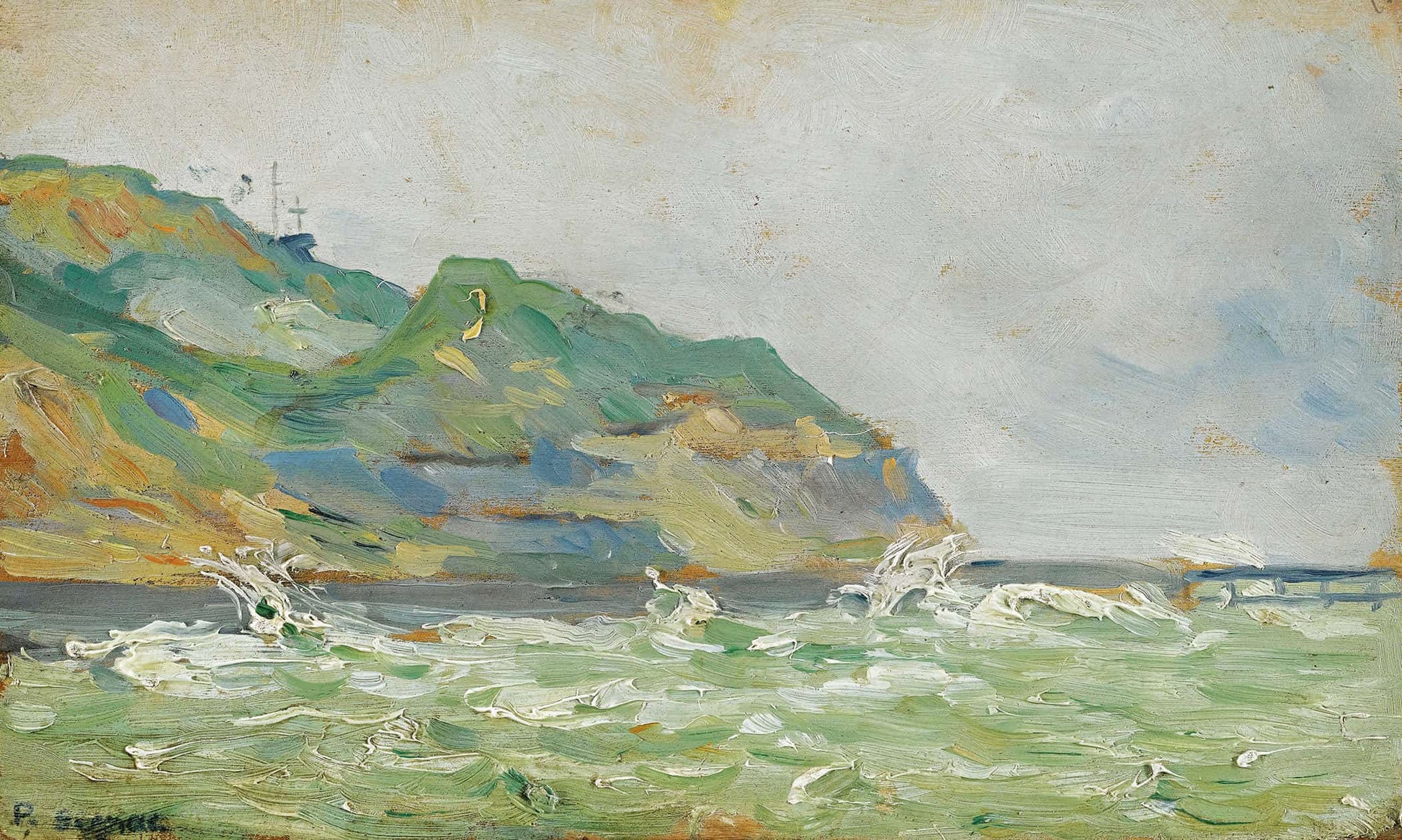 Port En Bessin by Paul Signac
