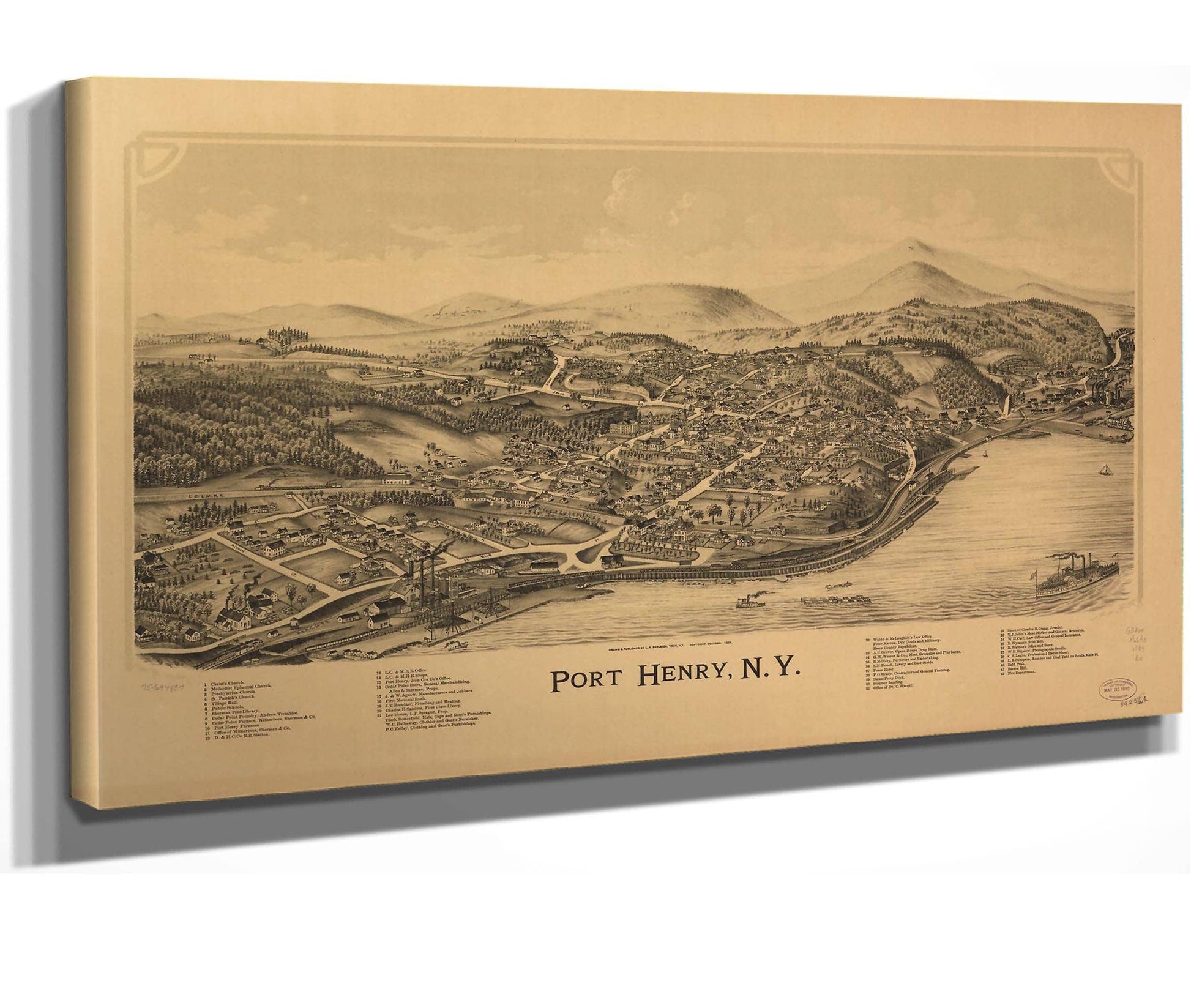 Port Henry Ny  State Of New York