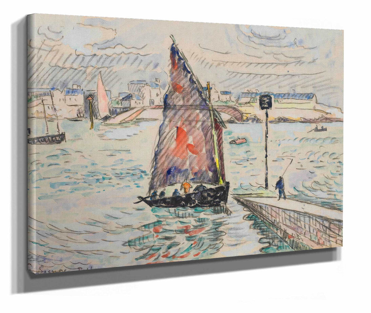 Port Louis by Paul Signac