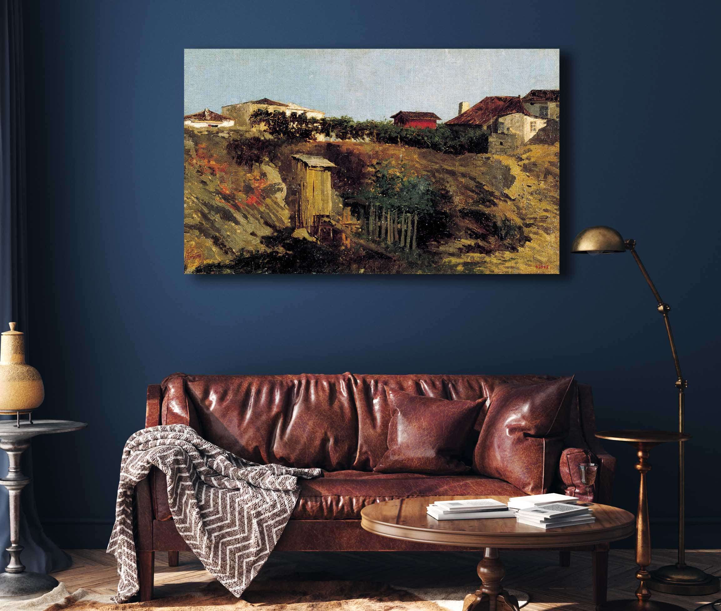 Portici Landscape by Mariano Fortuny Marsal